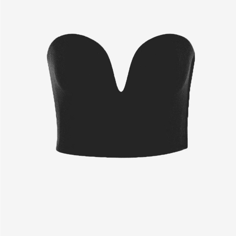 Ila Neo top - Black Strapless Bustier Top (FR 34)